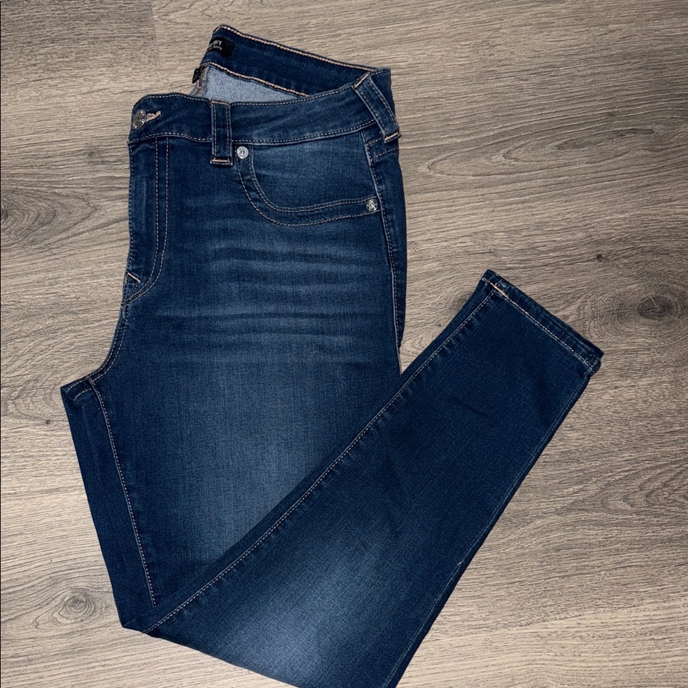 True Religion Women's Skinny Jeans - Dark Blue